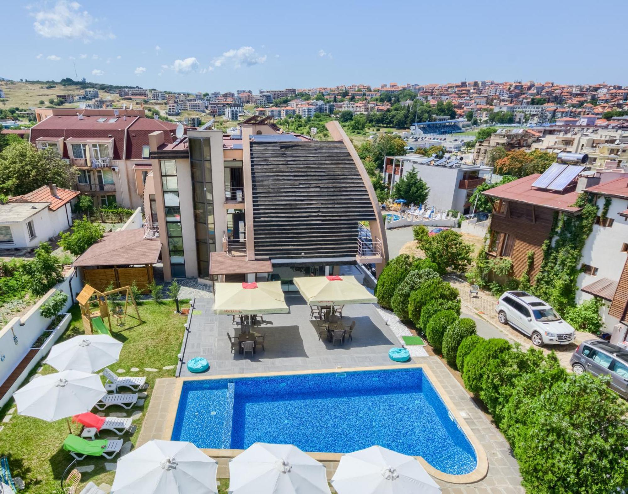 Hotel Odyssey Sozopol Exteriör bild